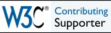 CompanyV Supports W3C